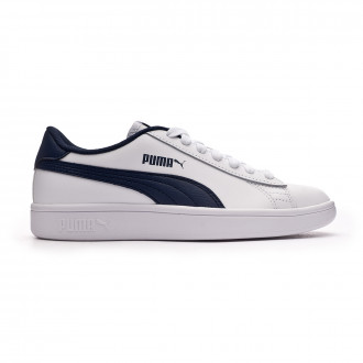 black and white puma trainers