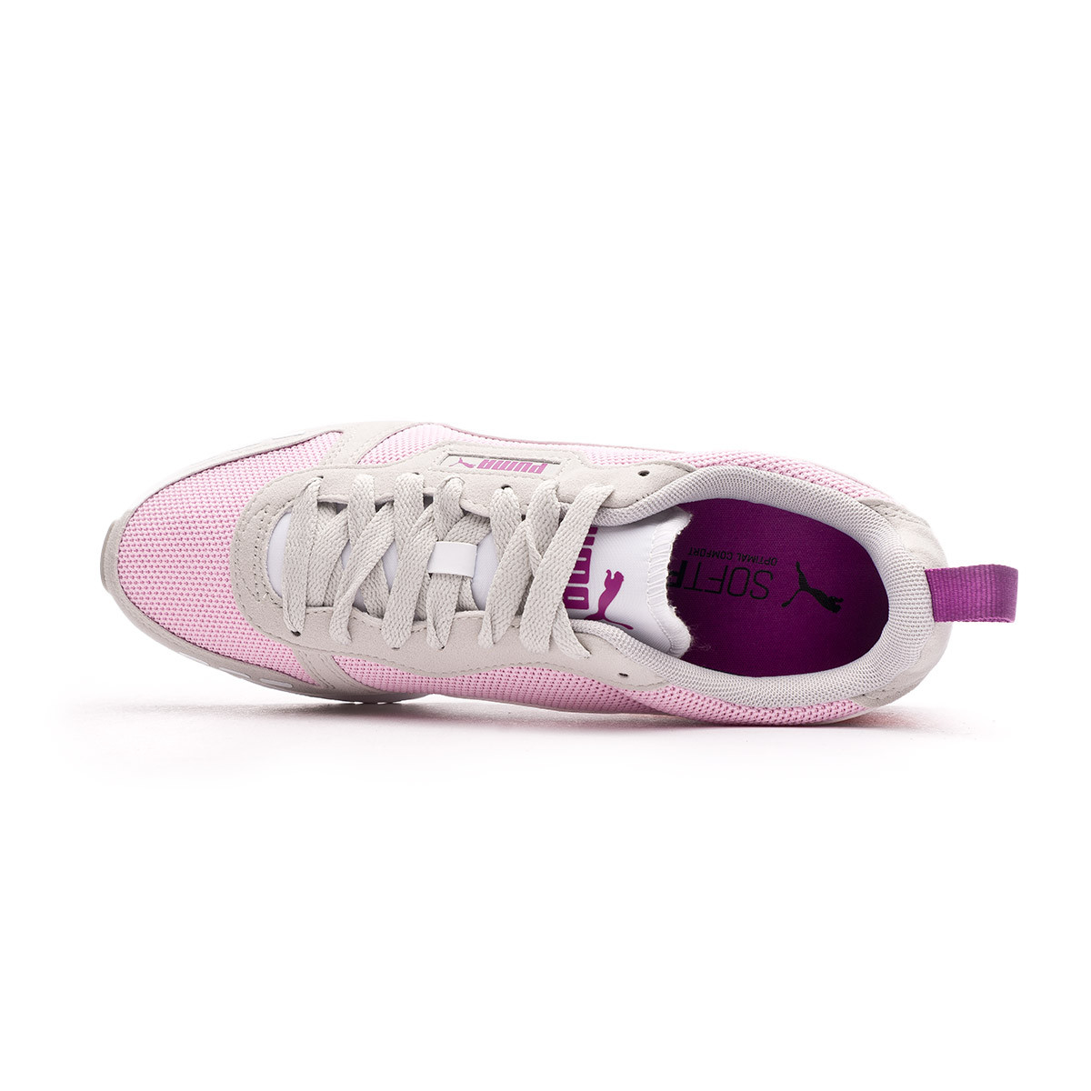 Tenis Puma R78 Mujer Pink lady-Puma white-Gray violet - Fútbol Emotion