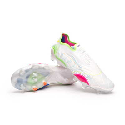 Football Boots adidas Copa Sense + FG Cg White-Solar Yellow-Shock Pink -  Fútbol Emotion