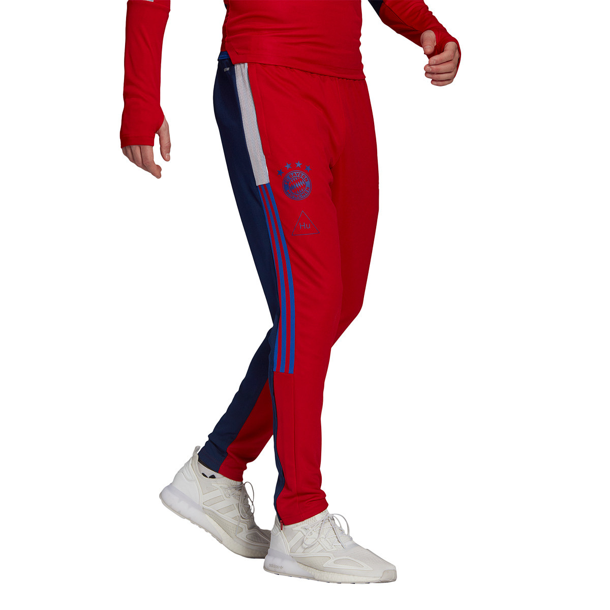 Long pants adidas de Múnich Human Race Training 2020-2022 True Red-Dark Blue - Emotion