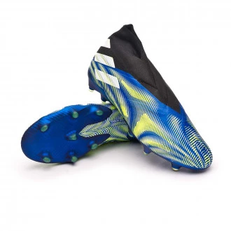 Bota Nemeziz + FG Team Royal Blue-White-Solar Yellow
