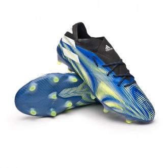 Bota Nemeziz .1 FG Team royal blue-White-Solar yellow