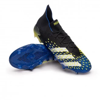 Bota Predator Freak .1 FG Black-White-Solar Yellow