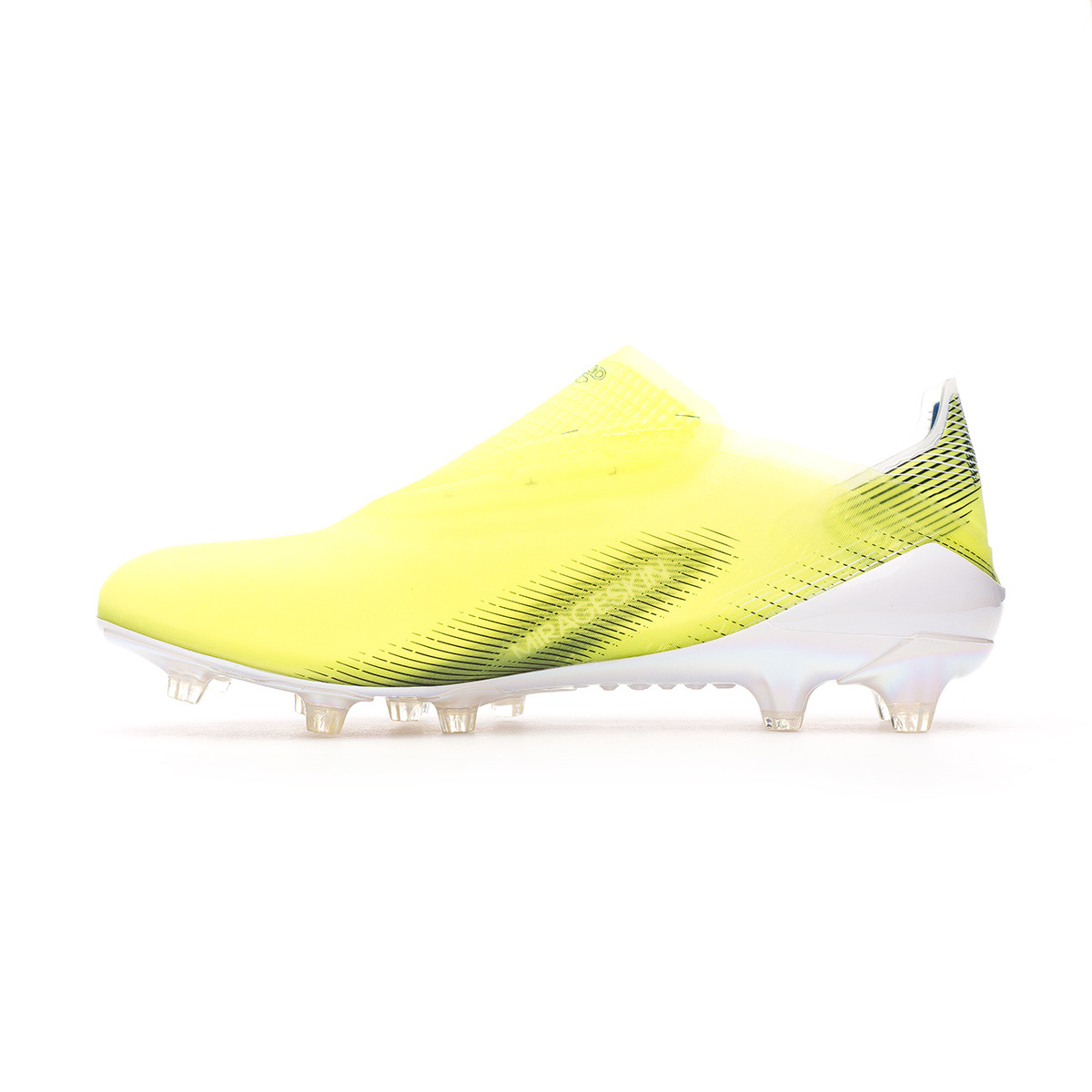 Football Boots adidas X Ghosted + AG Solar yellow-Black-Team royal blue -  Fútbol Emotion