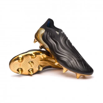 Bota Copa Sense+ SG Black-White-Gold metallic