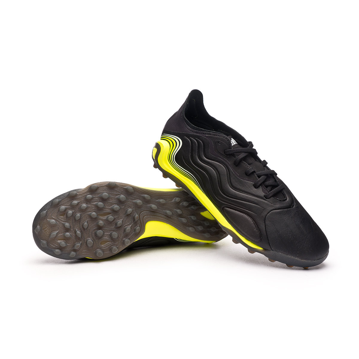 Football Boots adidas Copa Sense.1 Turf Black-White-Gold metallic ...