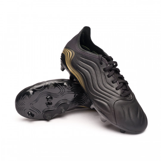 Bota de fútbol adidas Copa Sense .1 FG Niño Black-White-Gold Metallic - Fútbol  Emotion