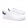 Stan Smith-Wit-Marineblauw