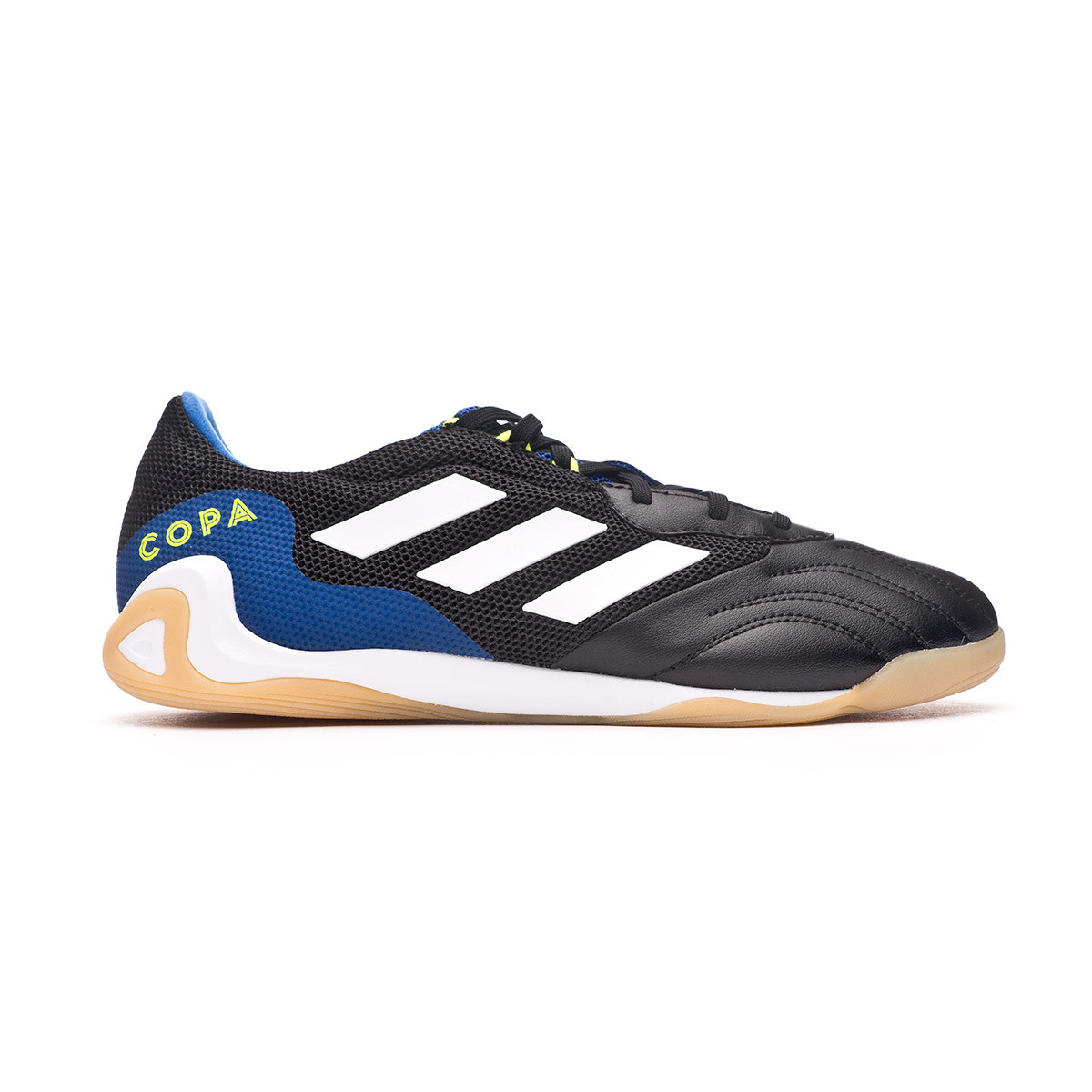 Futsal Shoes adidas Copa Sense .3 IN Sala Black-White-Solar Yellow - Fútbol  Emotion