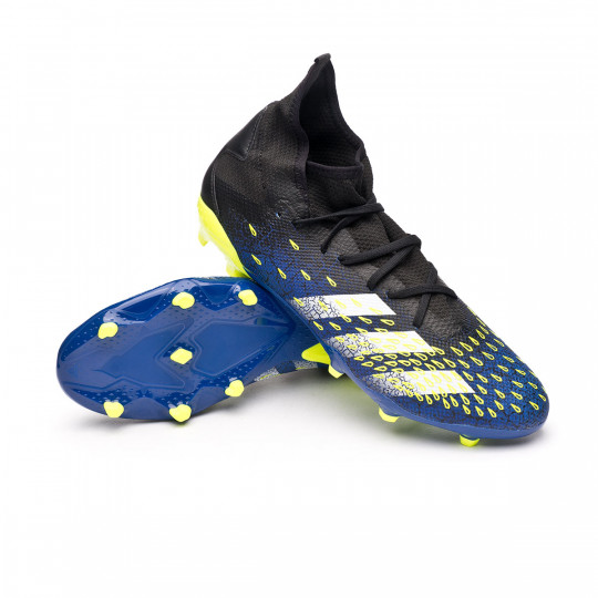 Football Boots adidas Predator Freak .3 FG Black-White-Solar yellow