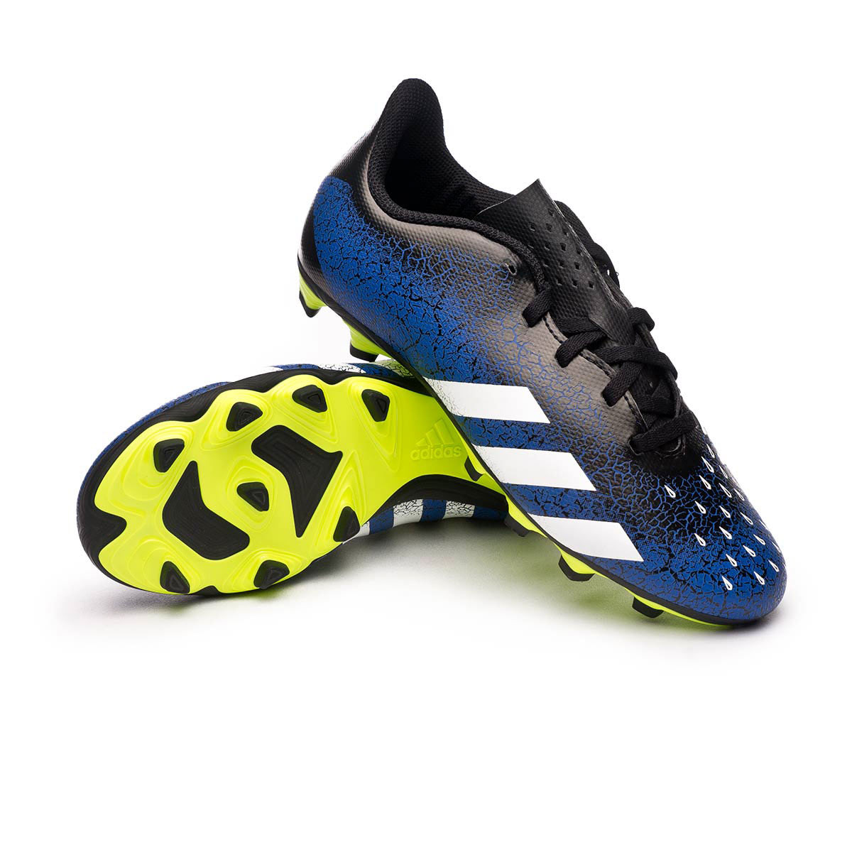 Football Boots adidas Predator Freak .4 FxG Niño Royal blue-White ...
