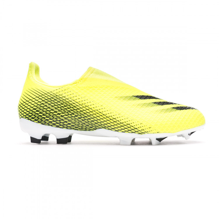 adidas X Ghosted.3 Laceless Firm Ground Boots | FW6978 | FOOTY.COM