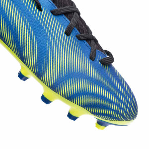 Bota de fútbol adidas Nemeziz .3 MG Blue-White-Solar Yellow Fútbol Emotion