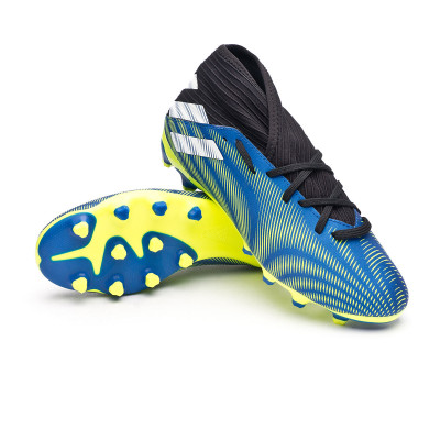 Bota de adidas Nemeziz .3 MG Royal Blue-White-Solar Yellow - Fútbol Emotion