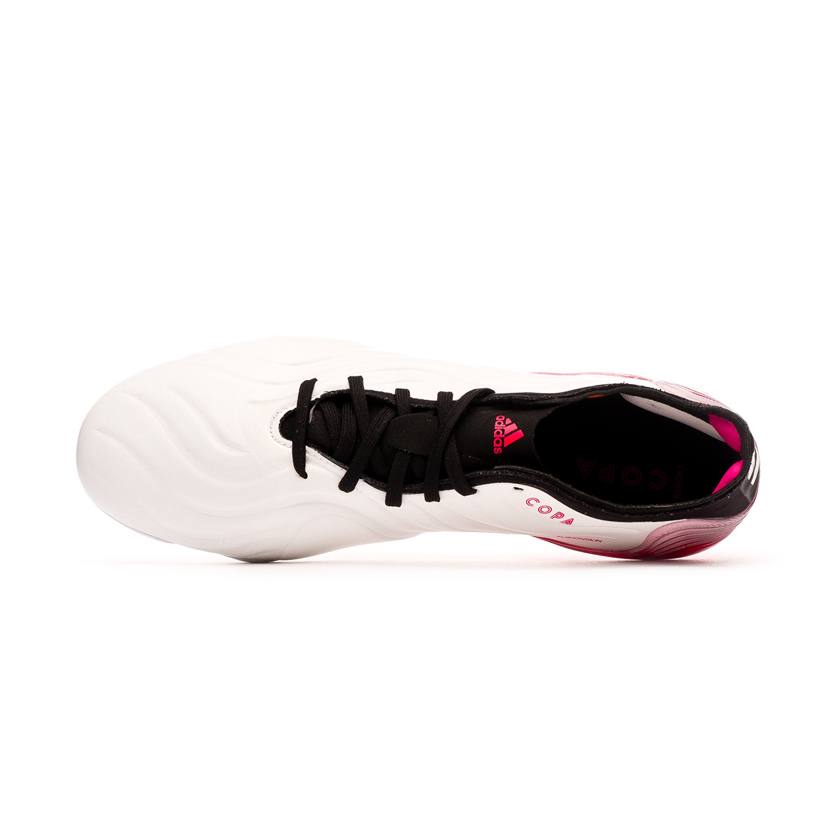Bota de fútbol adidas Copa Sense .1 FG White-Shock Pink - Fútbol Emotion