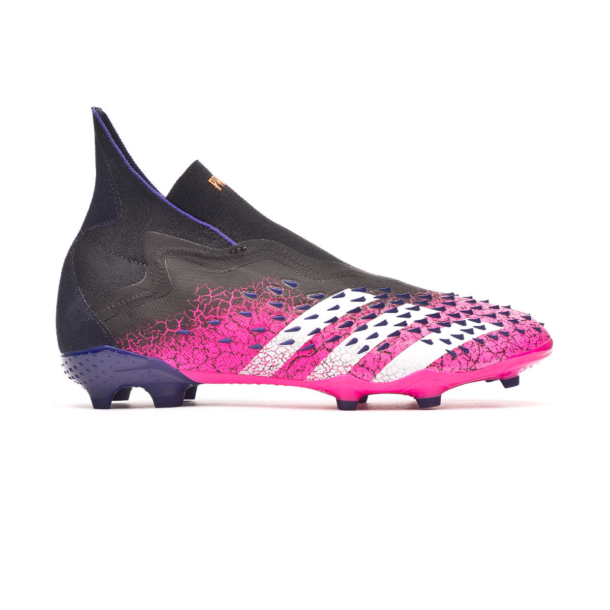 Football Boots adidas Predator Freak + FG Niño Black-White-Shock Pink -  Fútbol Emotion