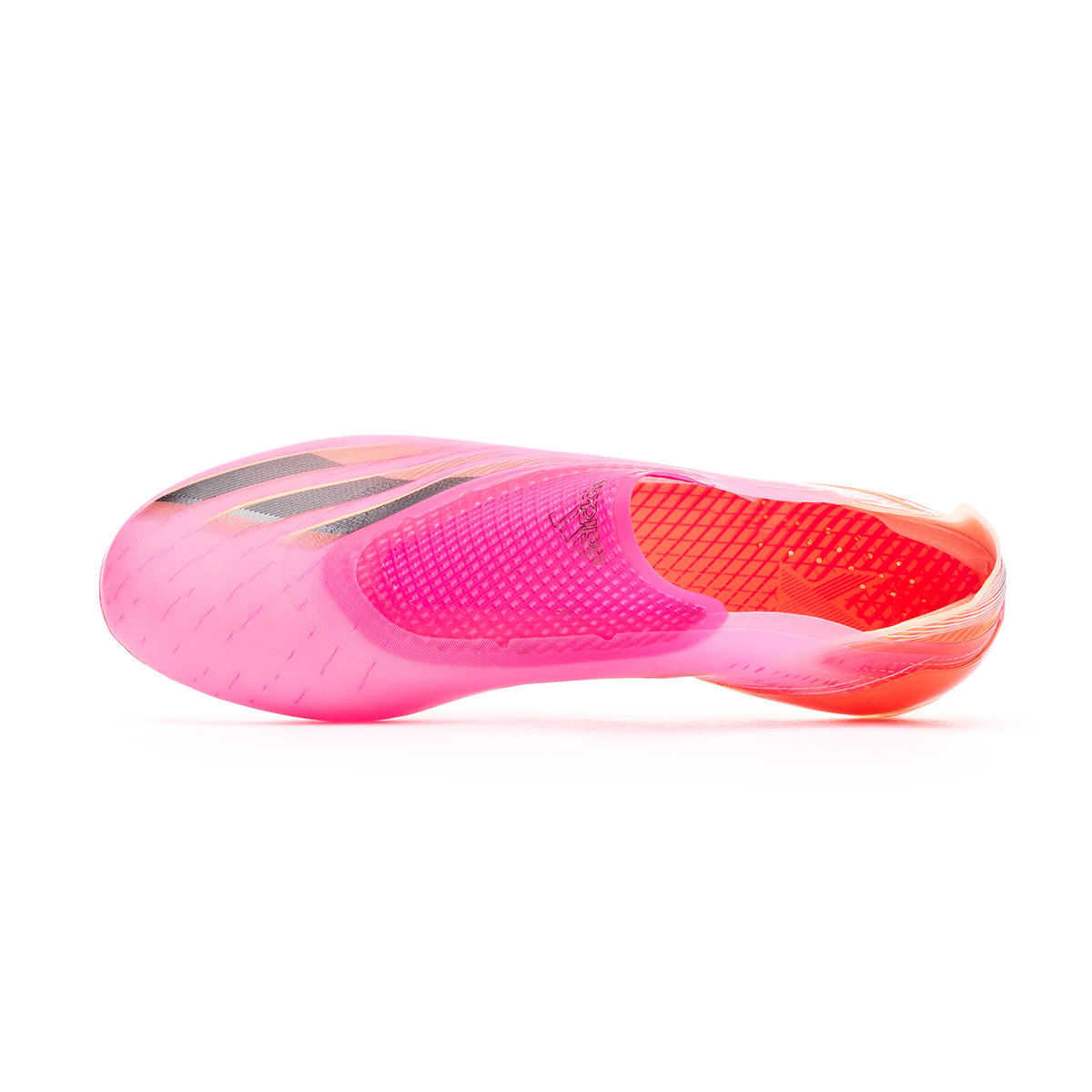 Bota de fútbol adidas X Ghosted + AG Shock pink-Black-Screaming orange -  Fútbol Emotion