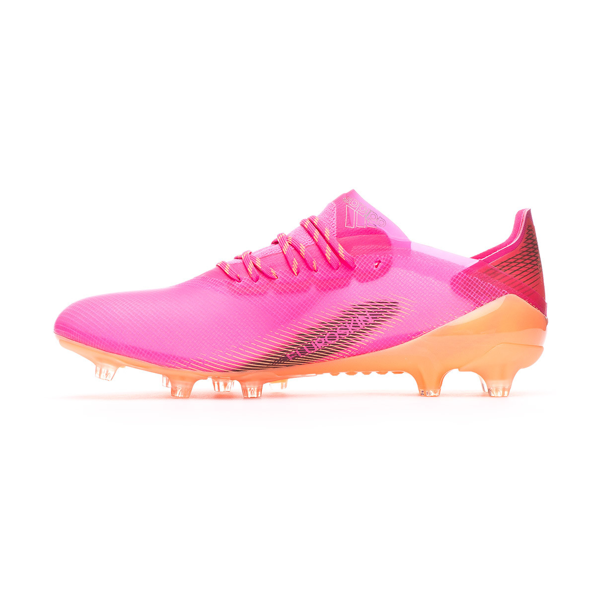 pink adizero football cleats