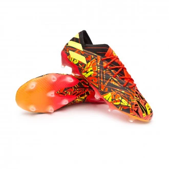 Bota Nemeziz Messi .1 FG Solar red-Solar yellow-Core black