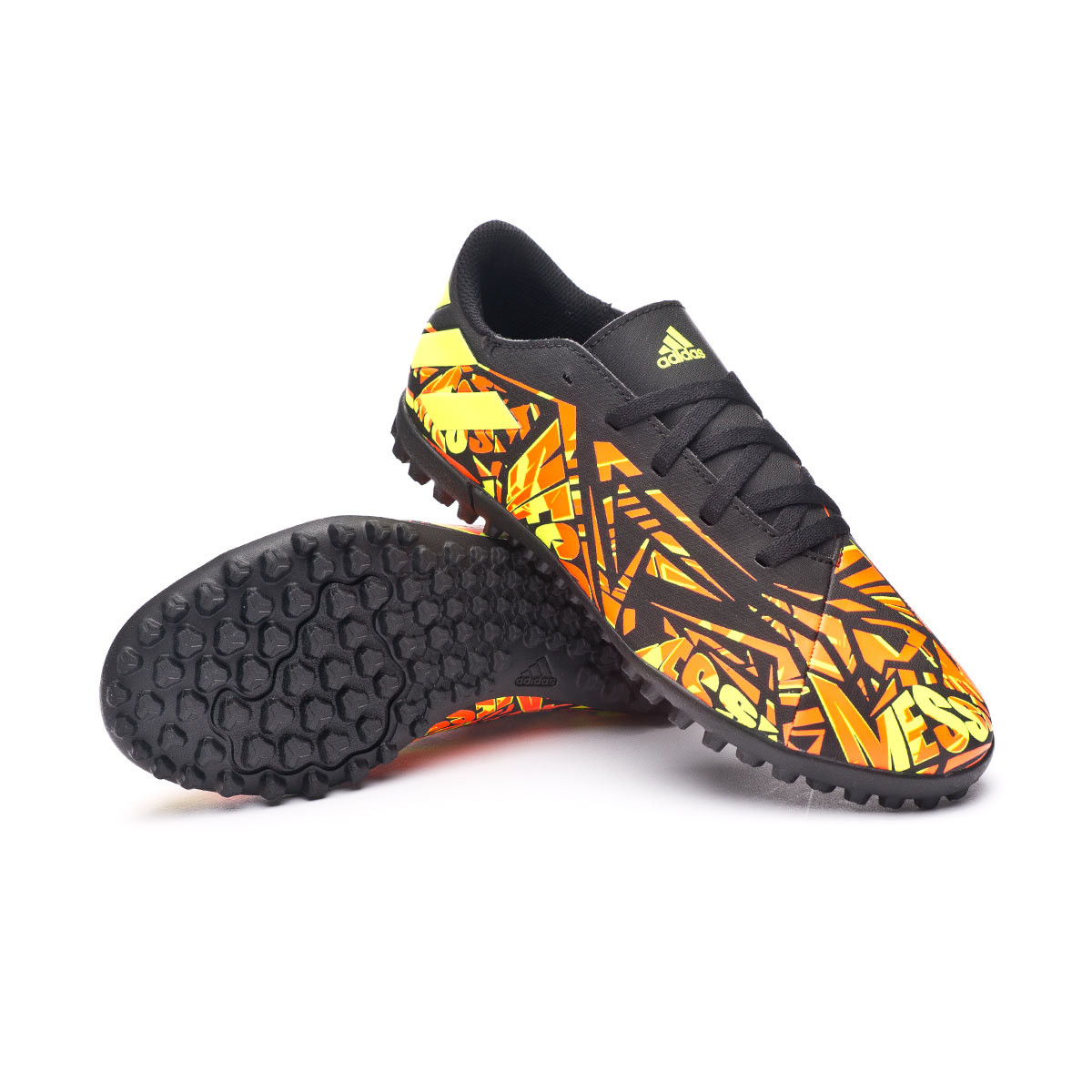 Football Boots adidas Nemeziz Messi .4 Turf Niño Solar Red-Solar  Yellow-Core Black - Fútbol Emotion