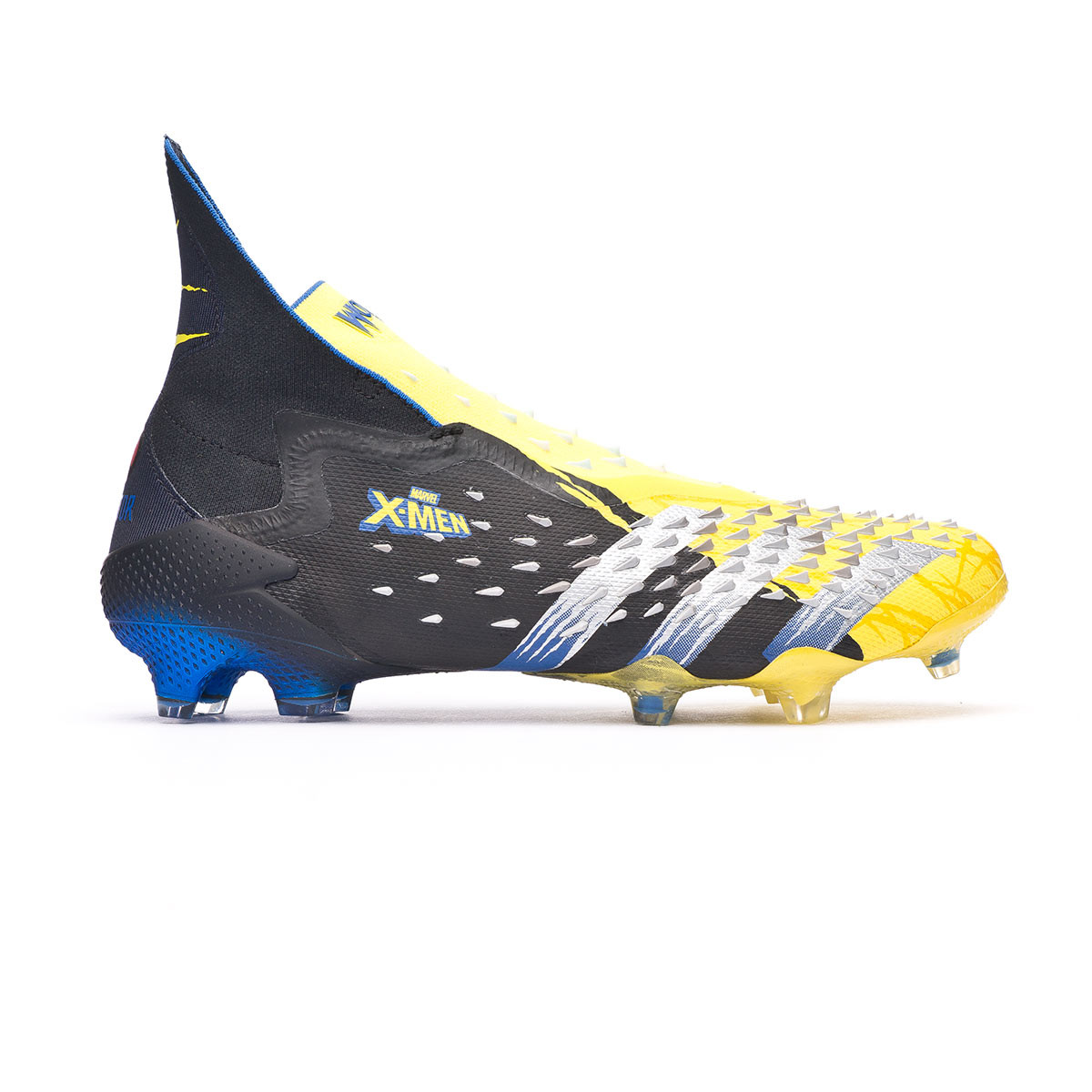 bright yellow football boots
