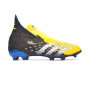 Predator Freak + FG Criança Bright yellow-Silver metallic-Core black