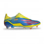 X Ghosted+ FG Blue-Vivid red-Bright yellow