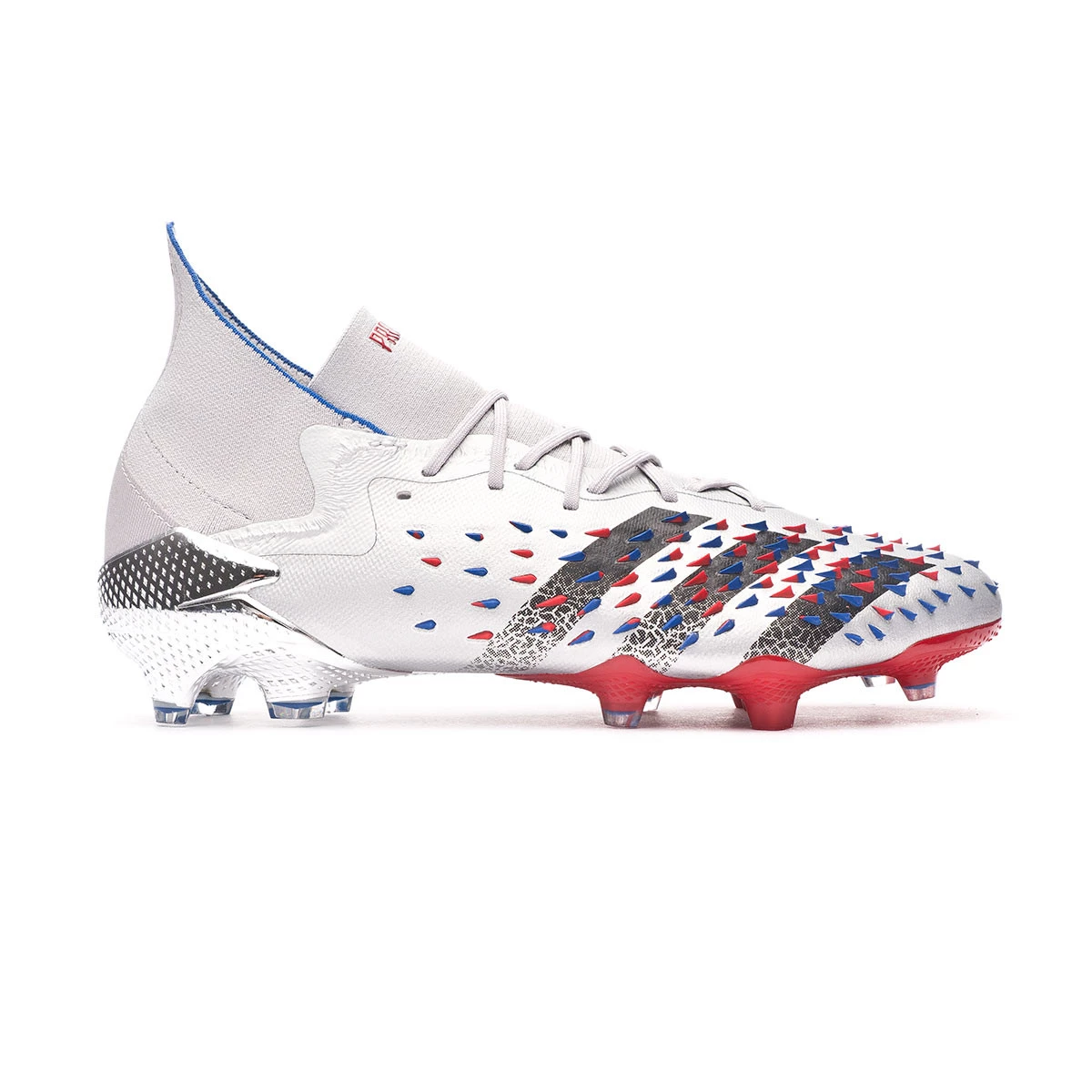 Football Boots adidas Predator Freak .1 FG Silver Metallic Black