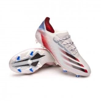 Bota X Ghosted .1 FG Silver Metallic-Black-Scarlet