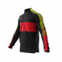 Tiro Track CU Black-Vivid red-Acid yellow