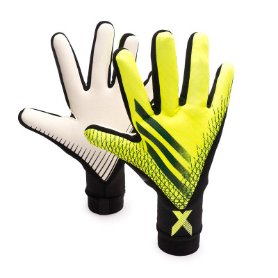 Glove adidas X League Solar yellow-Team royal blue - Fútbol Emotion