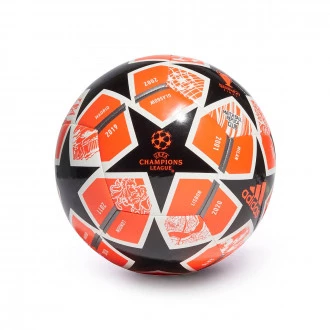 Balón UEFA Champions League Estambul  Club Solar Red-Black-White-Iron Metallic