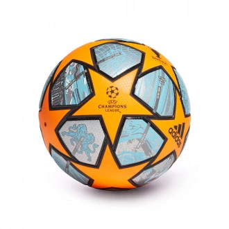 Balón UEFA Champions League Estambul  Pro Winter Solar Orange-Silver Meallic-Iiron Metallic