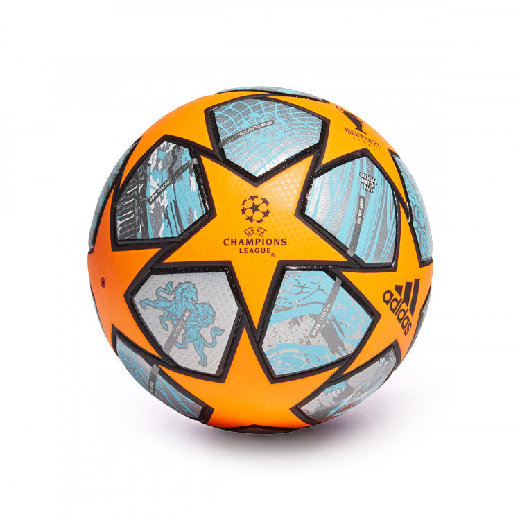 orange champions league ball