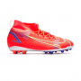 Mercurial Superfly 8 Academy AG Niño Bright crimson-Metallic silver-Indigo burst