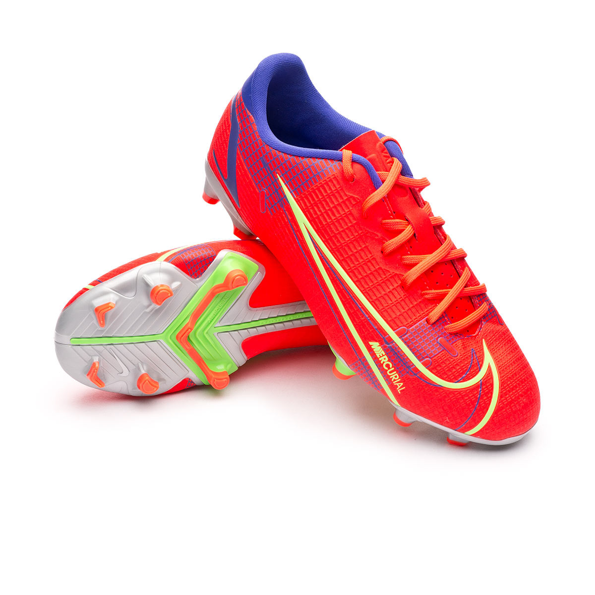 Football Boots Nike Kids Mercurial Vapor 14 Academy Fg Mg Bright Crimson Metallic Silver Indigo Burst Futbol Emotion Football Boots Nike Kids Mercurial Vapor 14 Academy Fg Mg Bright Crimson Metallic Silver Indigo Burst Futbol Emotion
