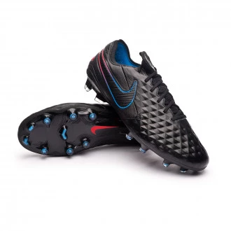 Bota Tiempo Legend 8 Elite FG Black-Siren Red-Light Photo Blue-Cyber