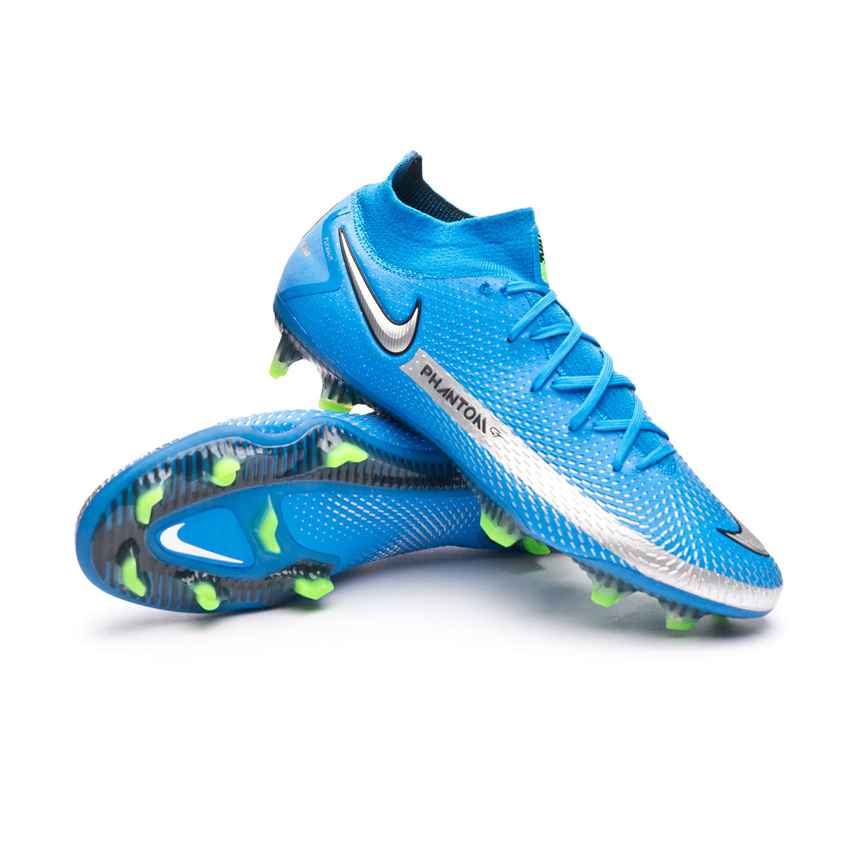 nike phantom boots blue