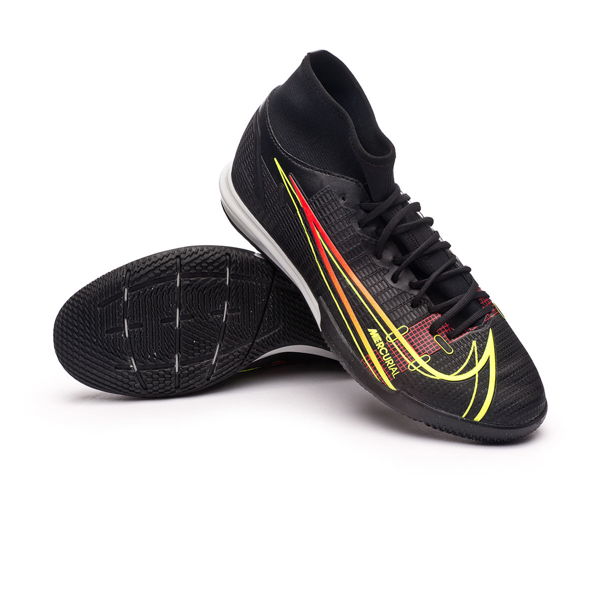 Chaussure de futsal Nike Mercurial Superfly 8 Academy IC Black