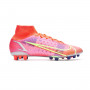 Mercurial Superfly 8 Elite AG Bright crimson-Metallic silver-Indigo burst-W