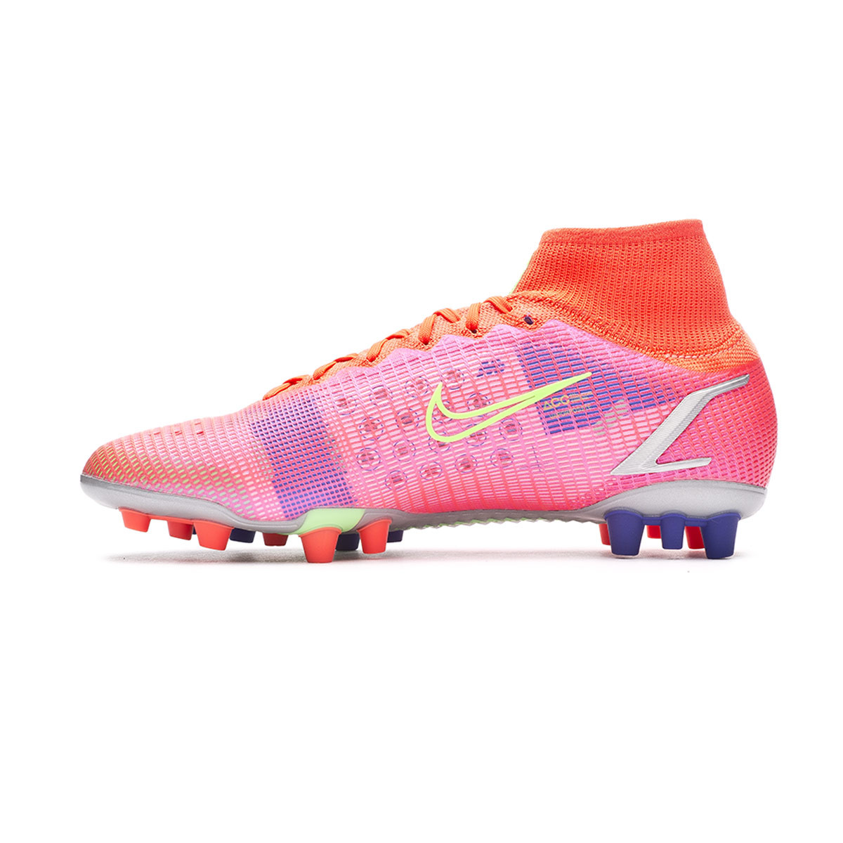 Football Boots Nike Mercurial Superfly 8 Elite Ag Bright Crimson Metallic Silver Indigo Burst W Futbol Emotion Football Boots Nike Mercurial Superfly 8 Elite Ag Bright Crimson Metallic Silver Indigo Burst W Futbol Emotion