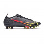 Mercurial Vapor 14 Elite AG Black-Cyber-Off noir-Siren red