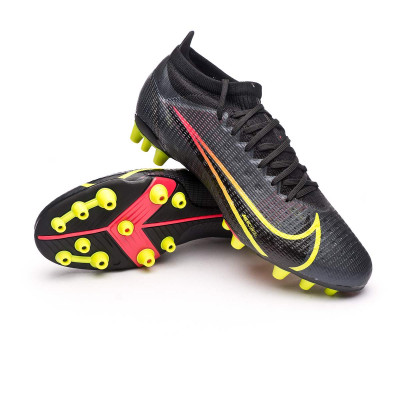 Football Boots Nike Mercurial Vapor 14 Pro AG Black-Cyber-Off Noir-Siren  Red - Fútbol Emotion