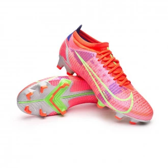 Bota Mercurial Vapor 14 Pro FG Bright Crimson-Metallic Silver-Indigo Burst-W