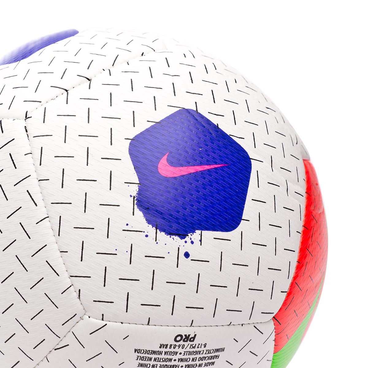 Ball Nike Futsal Street Akka White-Bright crimson-Total orange - FÃºtbol Emotion