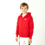 Kids Sporstwear Hoodie Full-Zip Club University red-University red-White