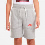 Sportswear Nike Air French Terry Niño Grey heather-Summit white-Infrared