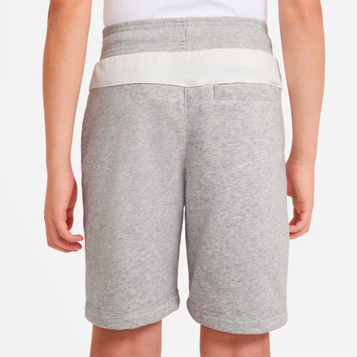 nike french terry shorts grey