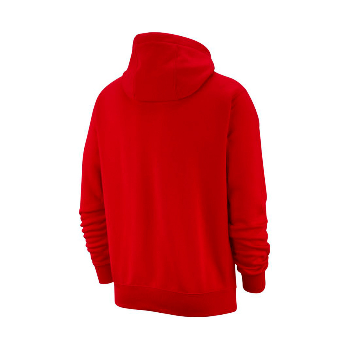 nike sportswear club hoodie red