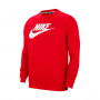 Sportswear Modern Crew Fleece HBR University red-White
